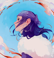 Half Body + simple background